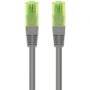 CABLE DE RED LATIGUILLO UTP CCA CAT6 AWG26 0.5 M GRIS NANOCABLE